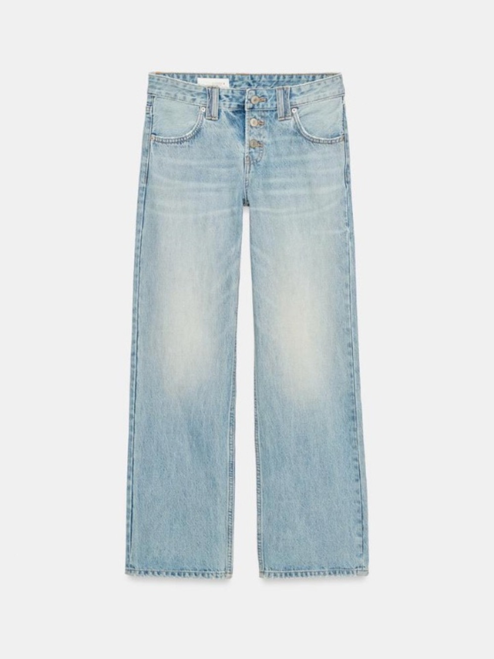 TRF low rise straight jeans